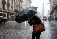 Hay alerta naranja por tormentas fuertes en el AMBA y se espera un marcado descenso de la temperatura