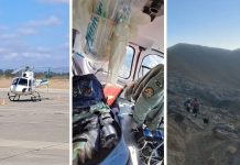Jujuy: una mujer de 79 años se fracturó el fémur, pasó dos noches en los cerros y la rescataron en helicóptero