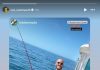 La foto del Dibu Martínez mientras disfruta de sus vacaciones que causó furor en las redes y recordó su otra gran pasión