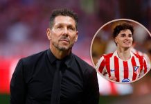 La inesperada respuesta de Simeone cuando le preguntaron por los insultos de los hinchas a Julián Álvarez en el triunfo ante Málaga
