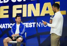 La llamativa comparación de Novak Djokovic con Lionel Messi: “Ojalá fuera como él”