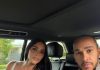 Las románticas fotos de Kim Kardashian junto a Lewis Hamilton durante el receso de la Fórmula 1