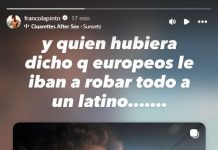 Los detalles del robo que sufrió Franco Colapinto en Europa: “Fue el peor día de mi vida”