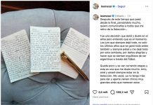 Qué significa el detalle que reveló la lapicera de Lionel Messi en la carta de despedida de la Selección: el guiño a Harry Potter