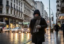 Se espera un fin de semana con frío polar en Buenos Aires: las localidades que estarán bajo alerta por viento