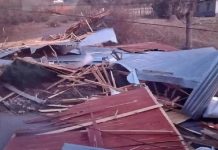Techos volados y ráfagas de hasta 100 km/h: un fuerte temporal de viento provocó destrozos en varias provincias