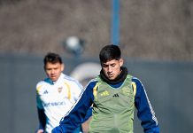Tomás Aranda sufrió una fractura del peroné en el entrenamiento de Boca Juniors y se perdería el resto de la temporada