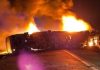 Tres personas murieron en un choque e incendio en la Ruta Nacional 34, en Santiago del Estero