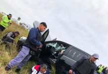 Video: persecución policial de película y disparos en plena Ruta 11 por dos camionetas robadas en Chaco