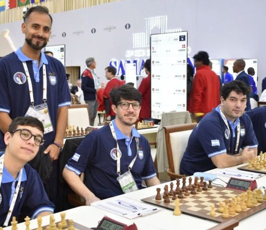 Argentina inició su camino en las Olimpiadas de ajedrez con una victoria ante Kenia: Faustino Oro le ganó su partida a Kyle Kuka