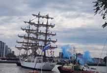Arribó la Fragata Libertad a Buenos Aires y concluyó su 54° viaje de instrucción: cómo fue el recorrido