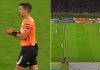 Así fue el homenaje a Messi a los 10 minutos del duelo entre Boca Juniors y Vélez por la Copa Argentina