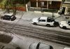Así fue la inusual caída de graupel que tiñó de blanco a Bahía Blanca en pleno septiembre