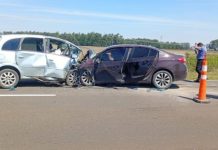 Choque fatal sobre la Ruta Nacional 12 en Corrientes: tres personas murieron