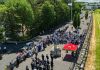 El pueblo europeo que ama a la Argentina, organiza una fiesta en su honor y en donde la bandera flamea por todos los rincones
