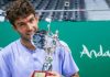 Facundo Díaz Acosta, otra vez campeón: se coronó en Sevilla y sumó su sexto título Challenger en el año
