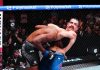 La peculiar pelea de UFC entre un policía y un ex convicto que duró 57 segundos: la impactante llave al cuello que decretó el KO