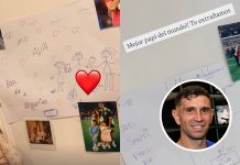 “Papá fue a jugar con Messi”: los tiernos mensajes que Dibu Martínez les dejó a sus hijos antes de unirse a la concentración de Argentina
