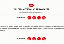 Preocupación en Uruguay y en Flamengo por la fractura que sufrió Giorgian De Arrascaeta: el momento de la lesión