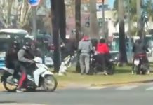 Vendía banderas de Rosario Central en la previa del clásico con Newell’s, una patota lo atacó y le robó todo: el gesto de Ángel Di María