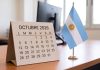 Calendario 2026: cuándo hay feriado y fin de semana largo en octubre