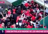 Caos y heridos: los incidentes en el ingreso de la hinchada de River al estadio Eva Perón de Sarmiento