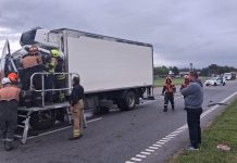 Dos choques de camiones en la ruta 9 reducen la circulación hacia la Ciudad de Buenos Aires
