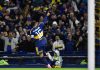 El gol de Miguel Merentiel ante Talleres que le permitió igualar una marca histórica de Riquelme en Boca Juniors