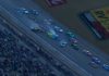 El impactante accidente de 15 autos en una carrera de NASCAR: un coche voló y recorrió la pista con el techo