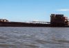 La insólita historia del “barco fantasma” de 107 metros quedó a la deriva en el río Paraná por las crecidas