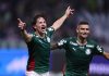 Los dos goles de Agustín Giay en el clásico paulista después de haber sido titular con la selección argentina