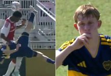 Messi Cup: el golazo de chilena de un juvenil de Boca Juniors frente al Ajax que se candidatea como el mejor del torneo