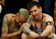 Neymar le dedicó un sentido posteo a Lionel Messi el día de su despedida de la selección argentina