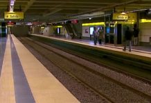 Paro total en el subte y Premetro, en vivo: tensión entre la policía y manifestantes en la estación Juan Manuel de Rosas del subte B