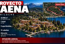 Polémica entre Alan Faena y ambientalistas de Bariloche por el hotel de Perón