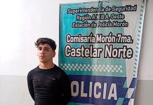 Robaron el celular de una docente, huyeron en auto y embistieron mesas de una heladería en Castelar: hay dos detenidos