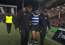 Santiago Carreras sufrió una rotura de ligamento cruzado y no jugará el resto de la temporada con Los Pumas