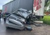Un conductor perdió el control de su camioneta y chocó contra un acoplado en la Ruta 2: hay un muerto
