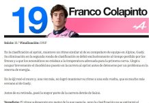 Un medio inglés ubicó a Franco Colapinto en uno de los peores puestos de su ranking tras la carrera de F1 en Singapur: “Mejor de lo que parecía”