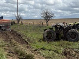 Violento choque entre un camión y un tractor en La Pampa: un conductor murió y el otro fue hospitalizado